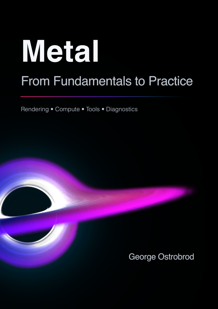 Apple Metal: From Fundamentals to Practice — book cover